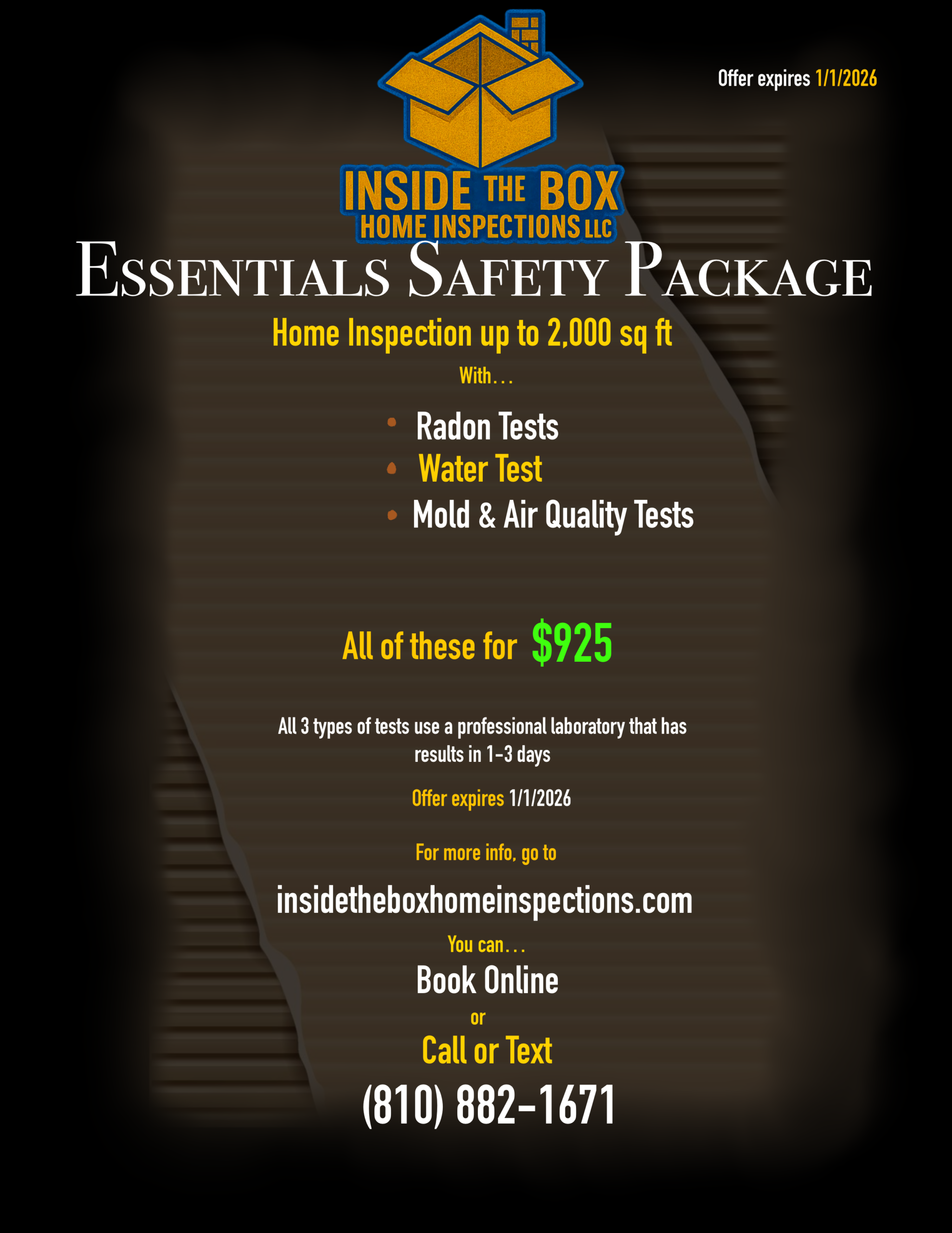 Inside the Box 4 hidden health risks in homes essentials safety package deal